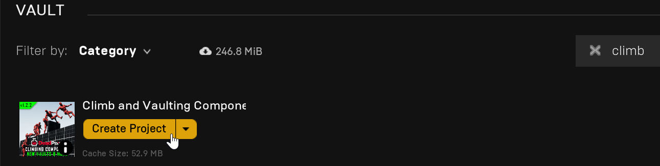 Climbing Component - 1.2) Example B
