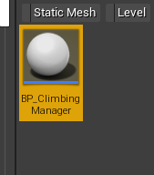 Climbing Component - 3.1) Climbing Manager
