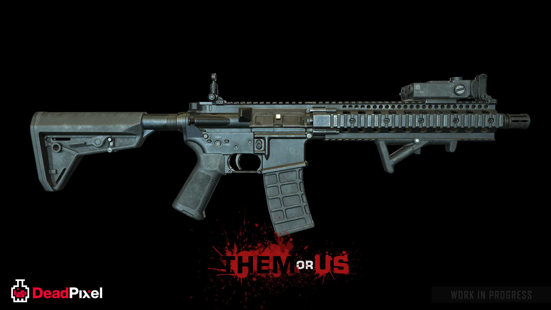 THEM OR US (Pre-Alpha) - M4A1 Right