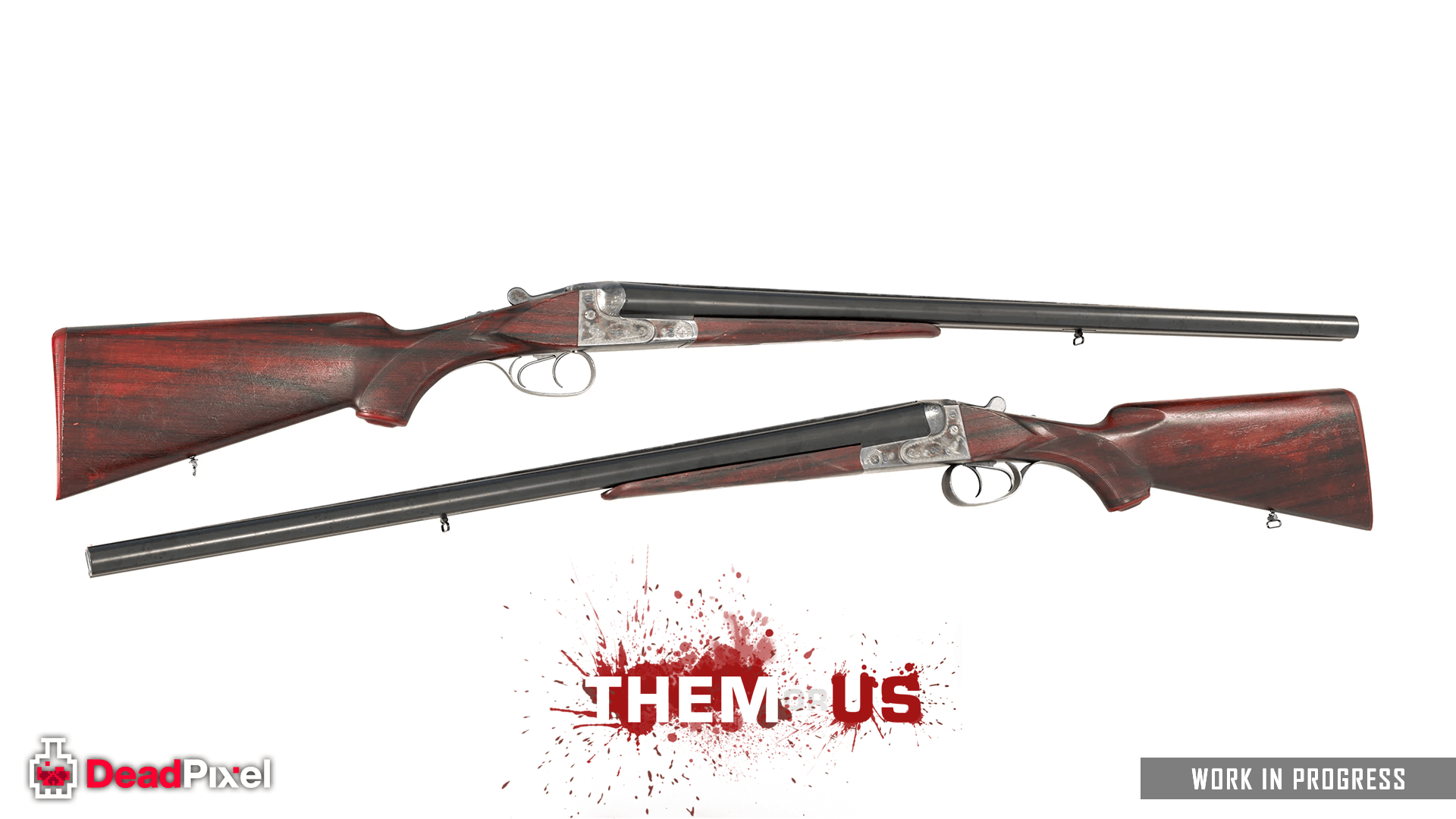 THEM OR US (Pre-Alpha) - Double Barrel 12 Gauge Shotgun